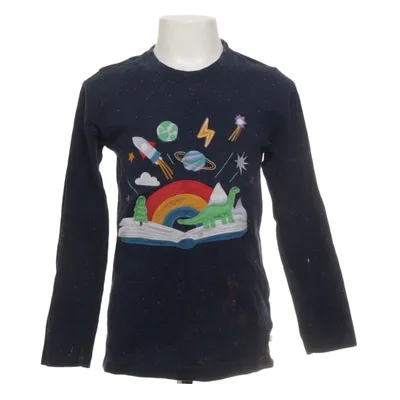 Långärmad t-shirt (Blå, Flerfärgad) från Frugi Ekologisk bomull, Återvunnen polyester