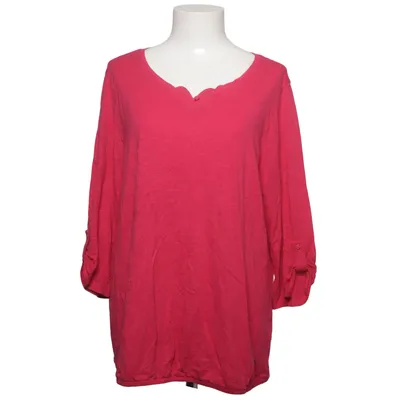 Top (Roze) van Via Cortesa Katoen, Viscose