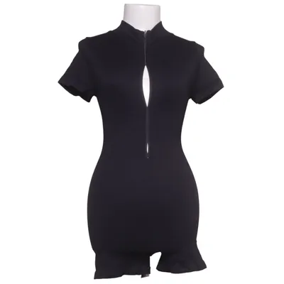 Jumpsuit (Black) from Oqq Elastane, Nylon