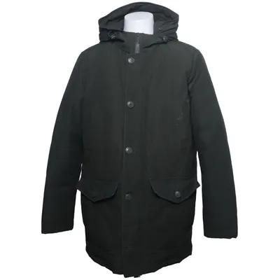 Parka (Vert) de Bomboogie Coton, Duvet, Plume, Fourrure, Polyester