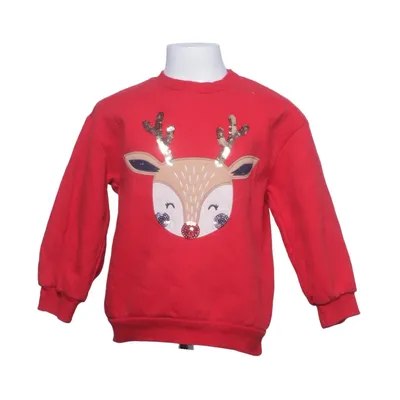Jultröja (Röd) från Nutmeg Bomull, Återvunnen polyester