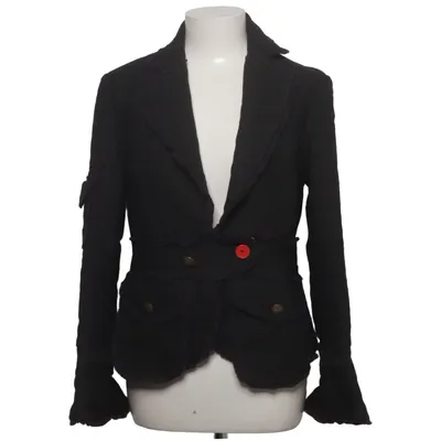 Blazer (Black) from Bellissima Acetate, Metallic fiber, Polyester, Viscose, Wool