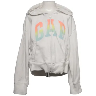 Sweat à capuche (Blanc) de Gap Kids Coton, Polyester recyclé