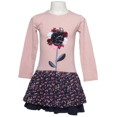 Dress (Pink, Blue, Multicolored) from Happy Girls Cotton, Elastane