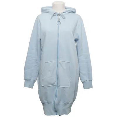 Sweat à capuche (Bleu) de Flam Mode Coton, Élasthane