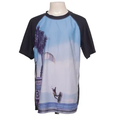 Zwemshirt (Blauw, Meerkleurig) van Alive Elastaan, Polyester