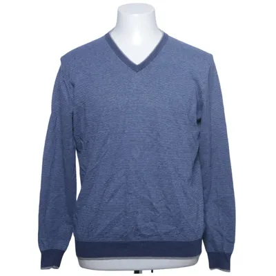 Pull-over (Bleu) de Avenue Foch Cachemire, Coton