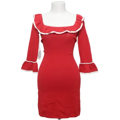 Robe (Rouge) de STAUD Coton, Polyamide, Laine