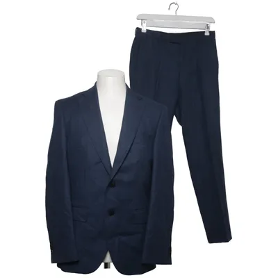 Suit (Blue) from Guabello Viscose, Wool