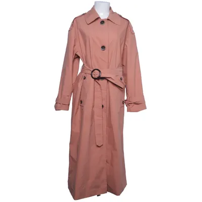 Trenchcoat (Pink) fra Oui Bomuld, Polyester