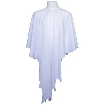 Fancy dress (White) from Fries Polyester
