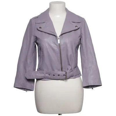 Bikerjacka (Lila) från Transmission Skinn, Polyester