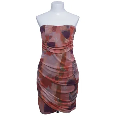 Kleid (Orange, Lila, Mehrfarbig) von PrettyLittleThing Elasthan, Polyester