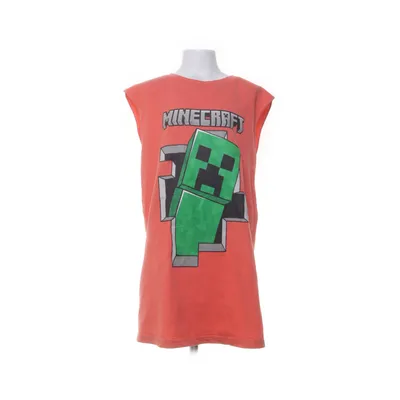 Träningslinne (Orange, Flerfärgad) från Minecraft Bomull