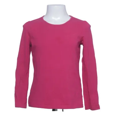 Langærmet t-shirt (Pink) fra Basic U Bomuld, Elastan