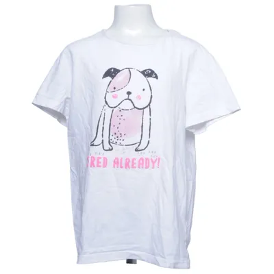T-shirt (Blanc, Rose, Noir) de Primark Coton