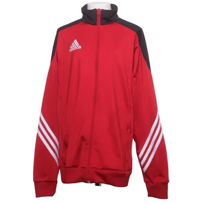 Sports jacket (Red, Black, White) from Adidas Polyester