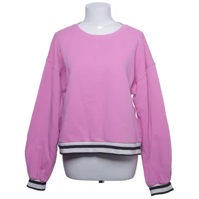 Sweatshirt (Pink, Sort, Hvid) fra Nümph Økologisk bomuld, Polyester