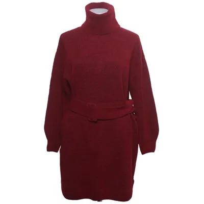 Turtleneck dress (Red) from Page One Acrylic, Elastane, Polyamide, Polyester