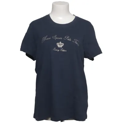 T-shirt (Blauw) van Maui Sports Katoen