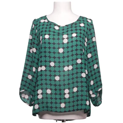 Blus (Grön, Svart, Vit) från KappAhl Polyester