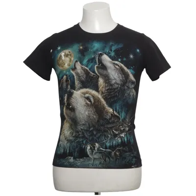 T-shirt (Black, Blue) from Rock Chang Cotton