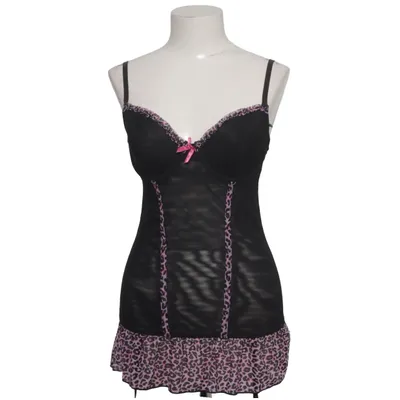 Déshabillé (Noir, Rose) de Okay Élasthane, Polyester