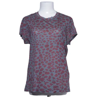 T-shirt (Gray, Red) from Acne Cotton