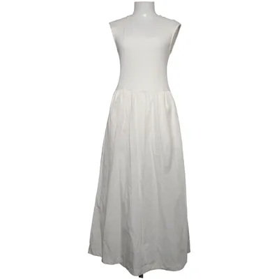 Maxikleid (Weiß) von Soaked in Luxury Baumwolle, Elasthan