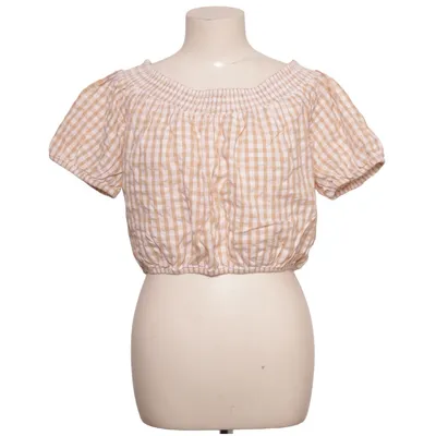 Crop top (Beige, Wit) van French Connection Katoen