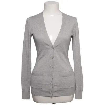 Cardigan (Gray) from Banana Republic Cotton, Polyester, Silk