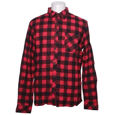 Flannel shirt (Red, Black) from Solid Cotton