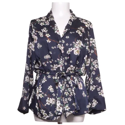 Blouse portefeuille (Bleu, Blanc, Multicolore) de Jacqueline de Yong Polyester