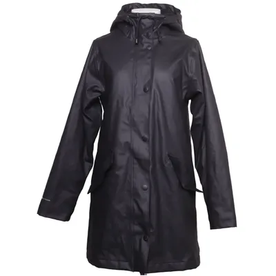 Regnkappa (Svart) från Áhkká Outdoor Polyester, Polyuretan