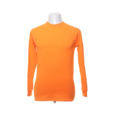 Långärmad t-shirt (Orange) från Gildan Bomull, Polyester