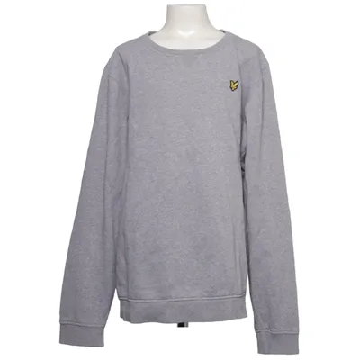 Collegetröja (Grå) från Lyle & Scott Junior Bomull, Polyester