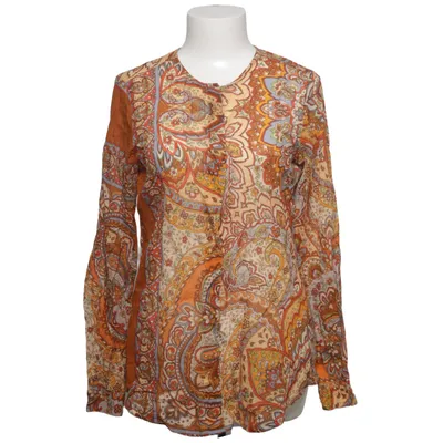 Bluse (Brun, Flerfarvet) fra Rossana Diva Bomuld