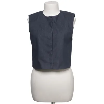Gilet en jean (Bleu) de Zara Polyester