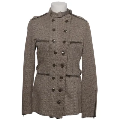 Frakke (Brun) fra Weber Polyester, Uld