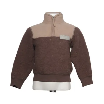 Fleecetröja (Brun, Beige) från Dilling Merinoull