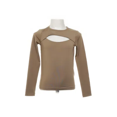 Lange mouwen shirt (Beige) van Rosemunde Elastaan, Polyester