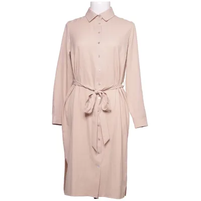 Skjortklänning (Beige) från Jascha Stockholm Elastan, Polyester