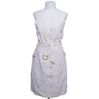 Shirt dress (Beige) from Mango Cotton, Polyester, Viscose