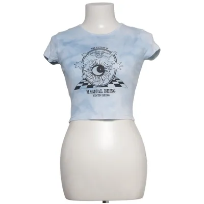 T-shirt (Blå, Vit) från Pull & Bear
