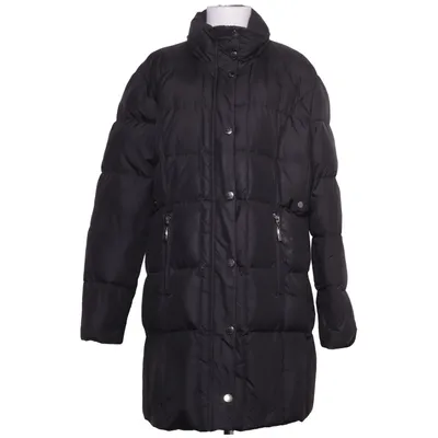 Dunfrakke (Sort) fra Danwear Dun, Fjer, Polyester