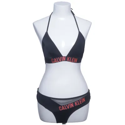 Bikini (Sort, Flerfarvet) fra Calvin Klein Swimwear Elastan, Polyamid