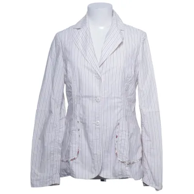 Blazer (Beige, Wit) van Schumacher Katoen