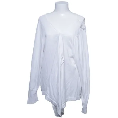 Cardigan (Hvid) fra Chic Bomuld, Viscose