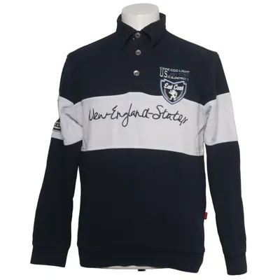 Rugby shirt (Blue, White) from Signum Cotton