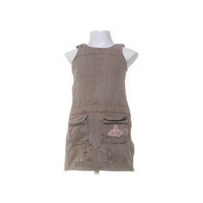 Dungaree dress (Green, Multicolored) from Cakewalk Cotton